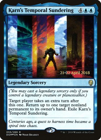 Karn's Temporal Sundering [Dominaria Promos] | GnG Games