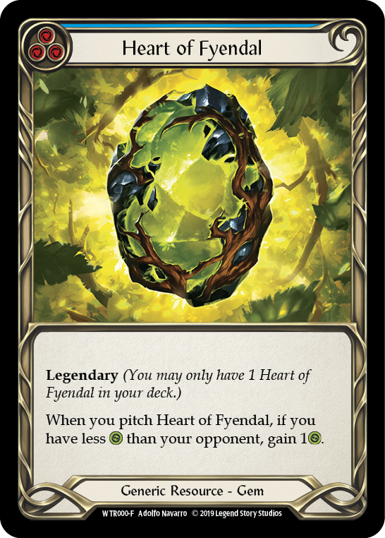 Heart of Fyendal [WTR000-F] Alpha Print Cold Foil | GnG Games