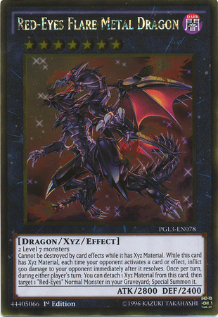 Red-Eyes Flare Metal Dragon [PGL3-EN078] Gold Rare | GnG Games