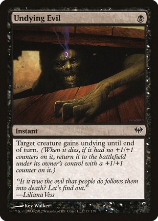 Undying Evil [Dark Ascension] | GnG Games