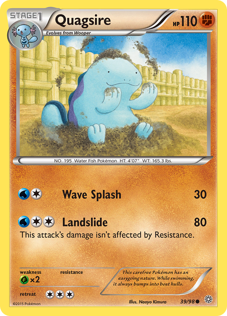 Quagsire (39/98) [XY: Ancient Origins] | GnG Games