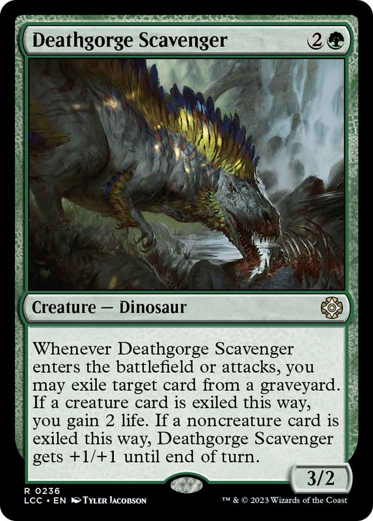 Deathgorge Scavenger [The Lost Caverns of Ixalan Commander] | GnG Games