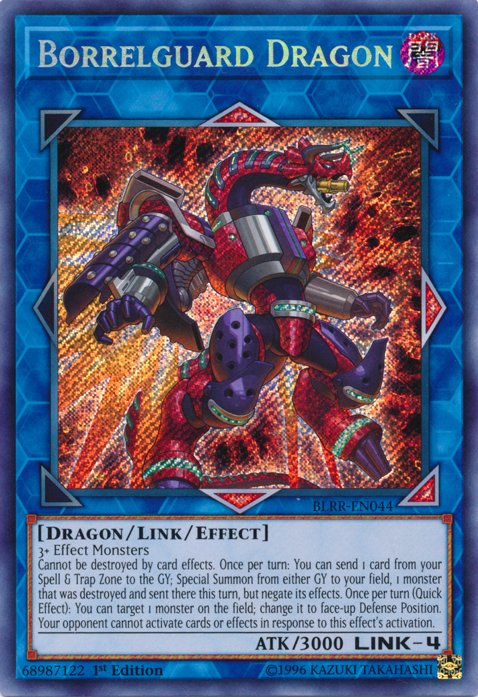 Borrelguard Dragon [BLRR-EN044] Secret Rare | GnG Games