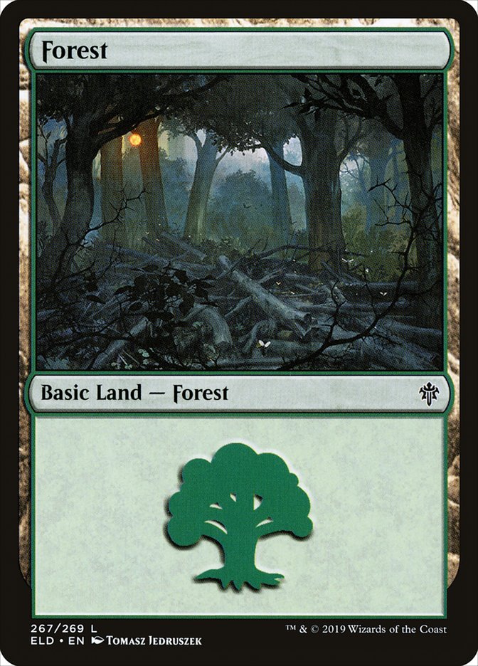 Forest (267) [Throne of Eldraine] | GnG Games