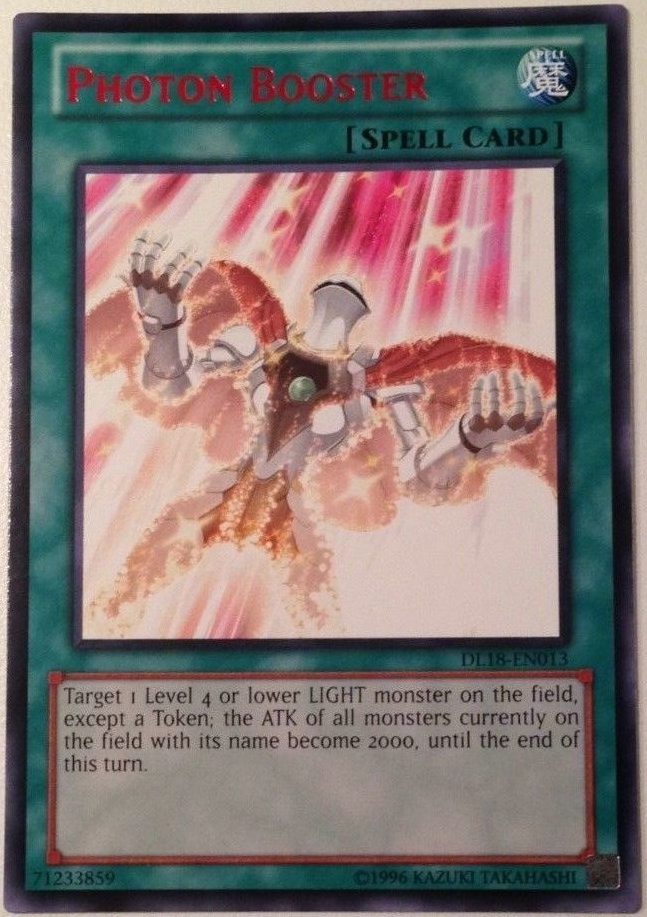 Photon Booster (Red) [DL18-EN013] Rare | GnG Games