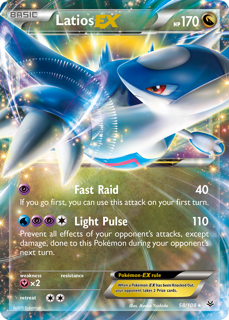 Latios EX (58/108) [XY: Roaring Skies] | GnG Games