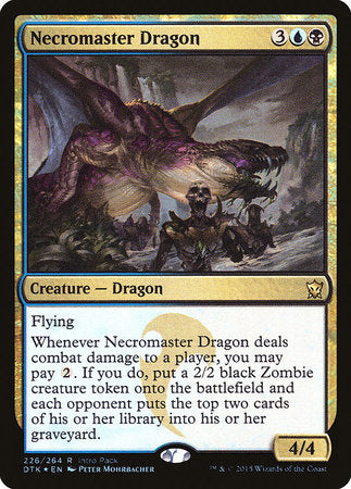 Necromaster Dragon [Dragons of Tarkir Promos] | GnG Games