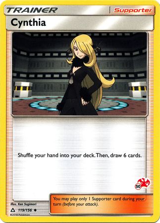 Cynthia (119/156) (Charizard Stamp #50) [Battle Academy 2020] | GnG Games