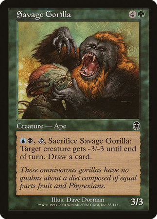 Savage Gorilla [Apocalypse] | GnG Games