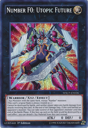 Number F0: Utopic Future [WSUP-EN026] Prismatic Secret Rare | GnG Games