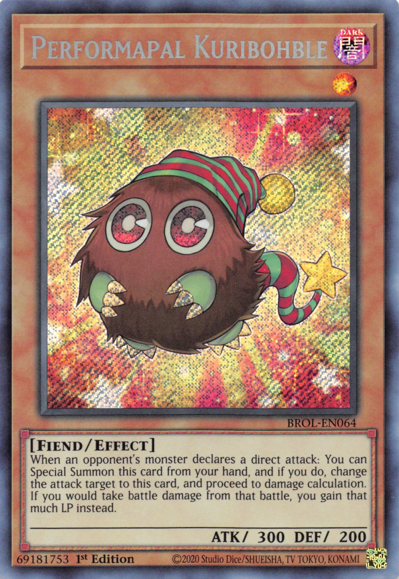 Performapal Kuribohble [BROL-EN064] Secret Rare | GnG Games