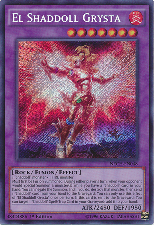 El Shaddoll Grysta [NECH-EN048] Secret Rare | GnG Games