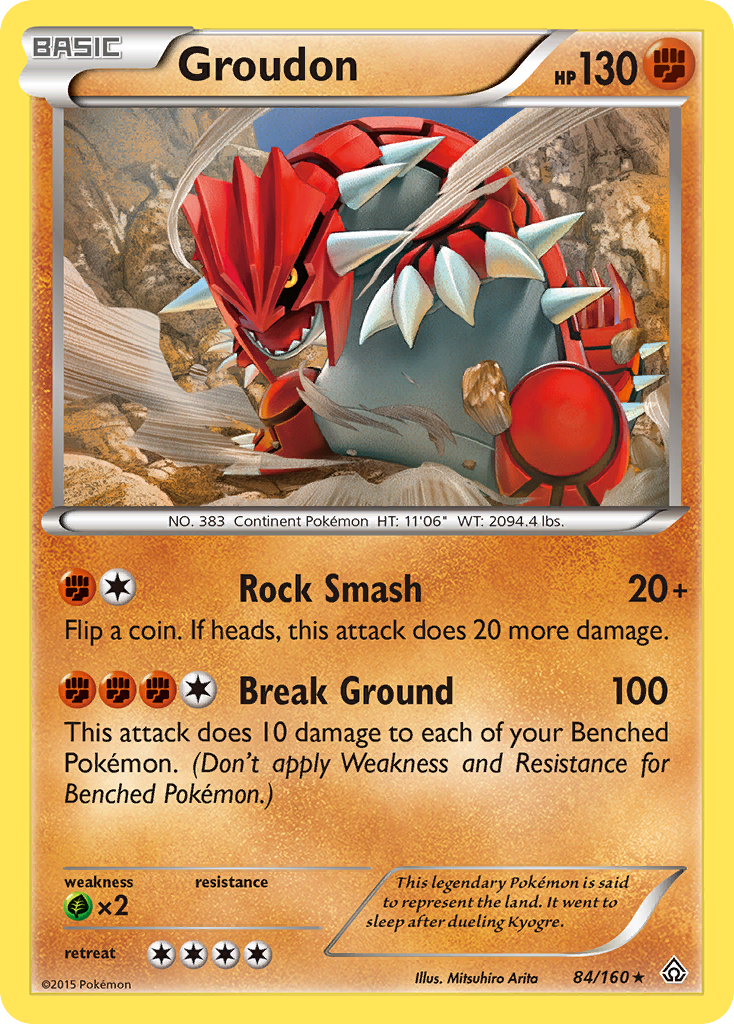 Groudon (84/160) [XY: Primal Clash] | GnG Games