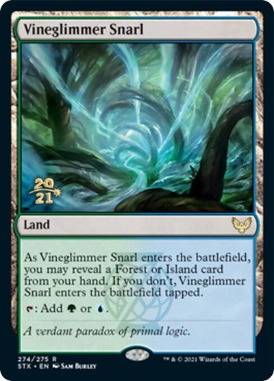 Vineglimmer Snarl [Strixhaven: School of Mages Prerelease Promos] | GnG Games