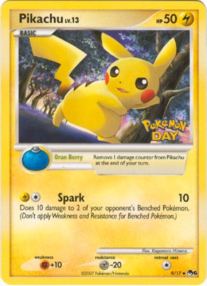 Pikachu (9/17) (Pokemon Day) [POP Series 6] | GnG Games