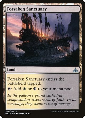 Forsaken Sanctuary [Rivals of Ixalan] | GnG Games