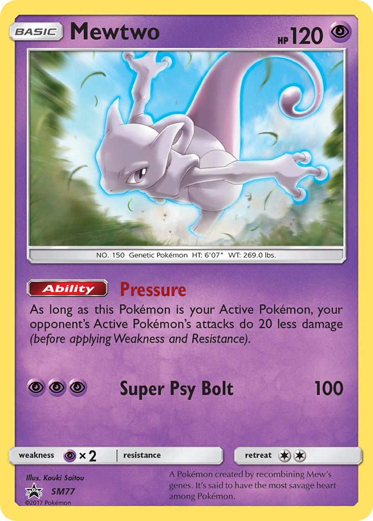Mewtwo (SM77) [Sun & Moon: Black Star Promos] | GnG Games