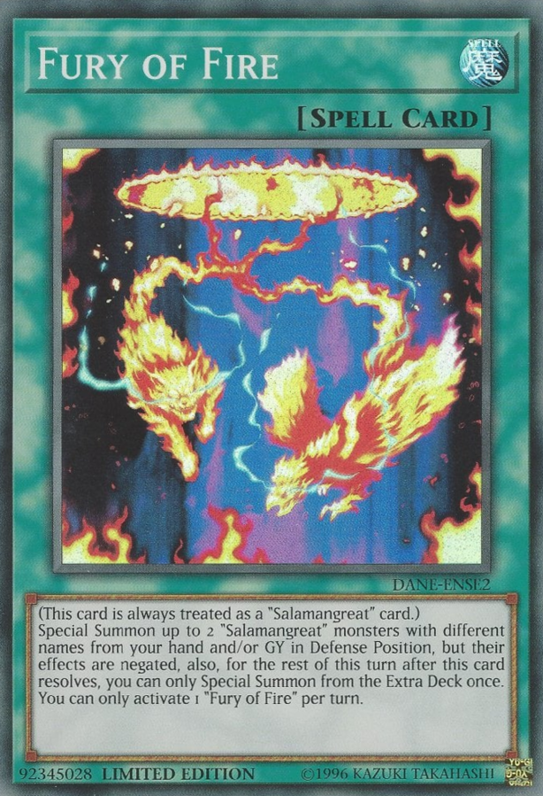 Fury of Fire [DANE-ENSE2] Super Rare | GnG Games