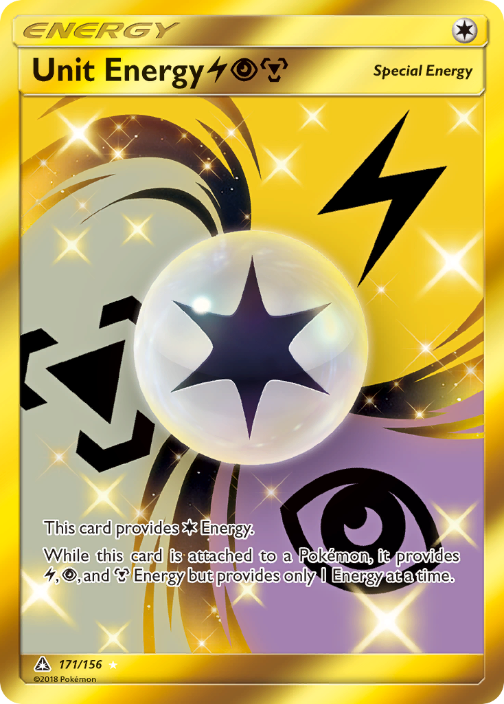 Unit Energy (171/156) (Lightning, Psychic, Metal) [Sun & Moon: Ultra Prism] | GnG Games