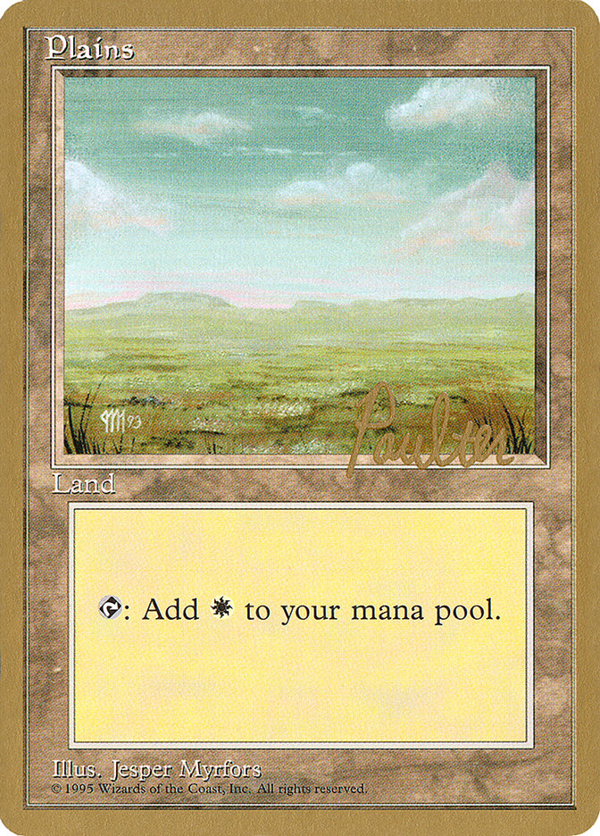 Plains (pp364) (Preston Poulter) [Pro Tour Collector Set] | GnG Games