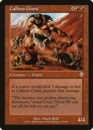 Callous Giant [Invasion] | GnG Games