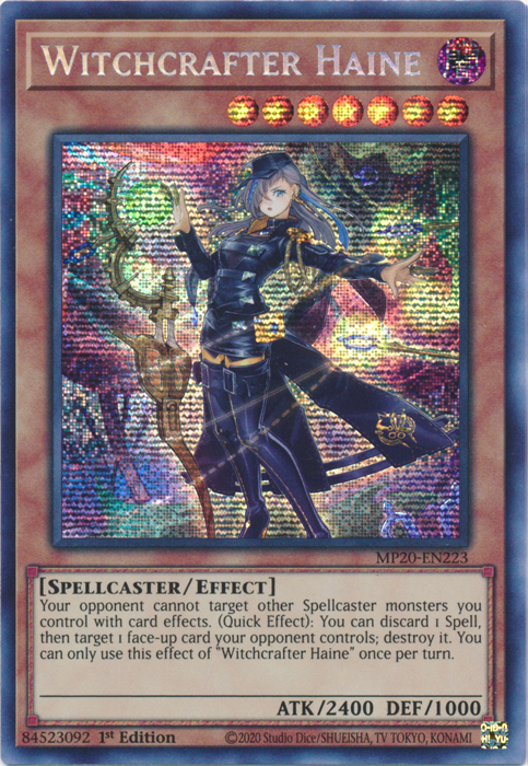 Witchcrafter Haine [MP20-EN223] Prismatic Secret Rare | GnG Games