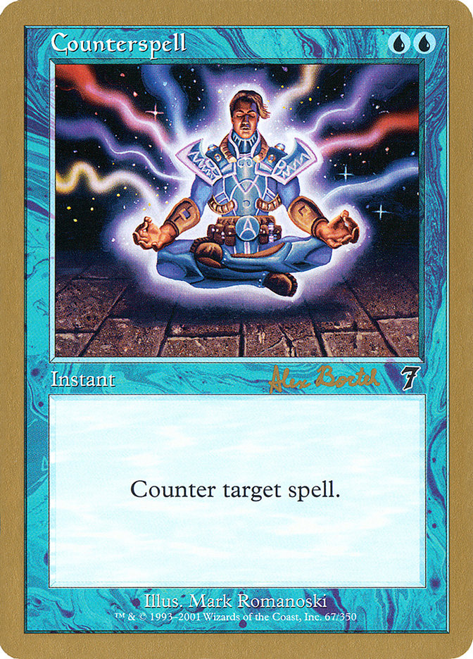 Counterspell (Alex Borteh) (7ED) [World Championship Decks 2001] | GnG Games