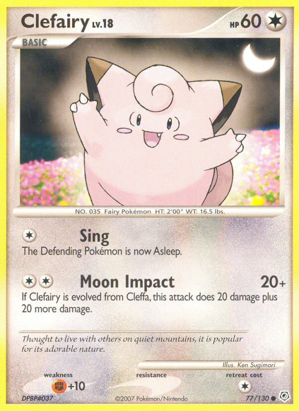 Clefairy (77/130) [Diamond & Pearl: Base Set] | GnG Games