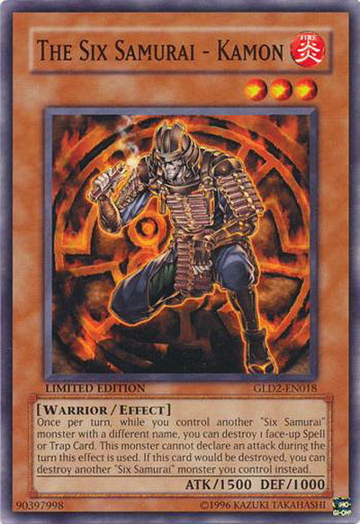 The Six Samurai - Kamon [GLD2-EN018] Common | GnG Games