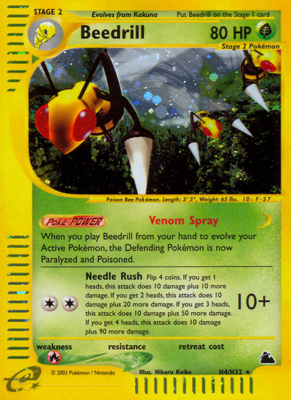 Beedrill (H4/H32) [Skyridge] | GnG Games