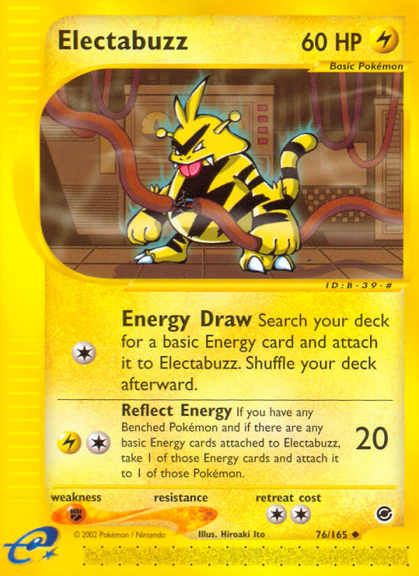 Electabuzz (76/165) [Expedition: Base Set] | GnG Games