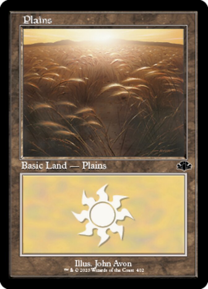 Plains (402) (Retro) [Dominaria Remastered] | GnG Games