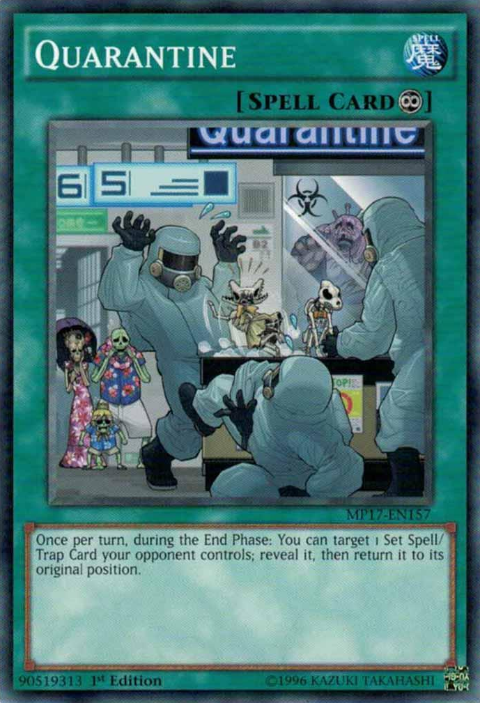 Quarantine [MP17-EN157] Common | GnG Games