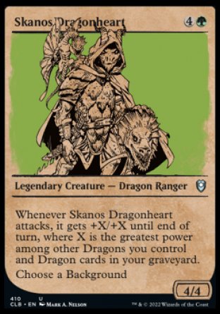 Skanos Dragonheart (Showcase) [Commander Legends: Battle for Baldur's Gate] | GnG Games