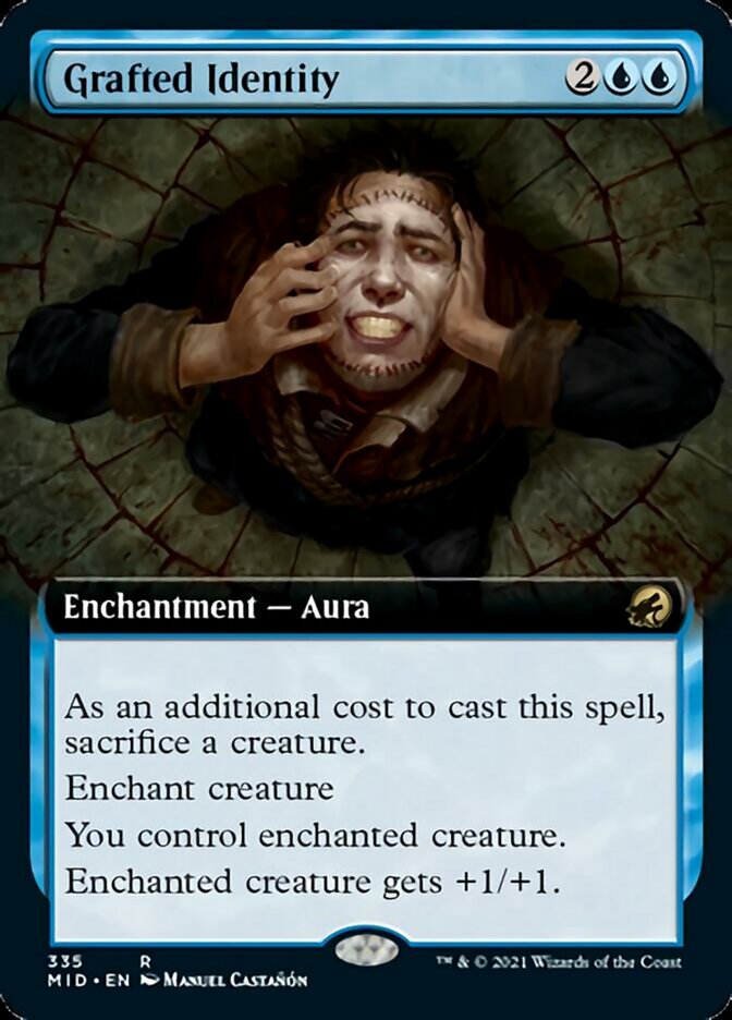 Grafted Identity (Extended) [Innistrad: Midnight Hunt] | GnG Games
