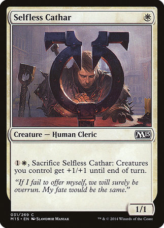 Selfless Cathar [Magic 2015] | GnG Games