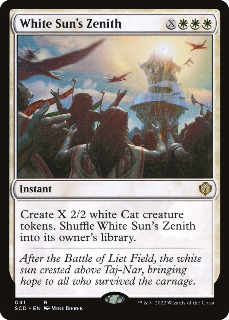 White Sun's Zenith [Starter Commander Decks] | GnG Games