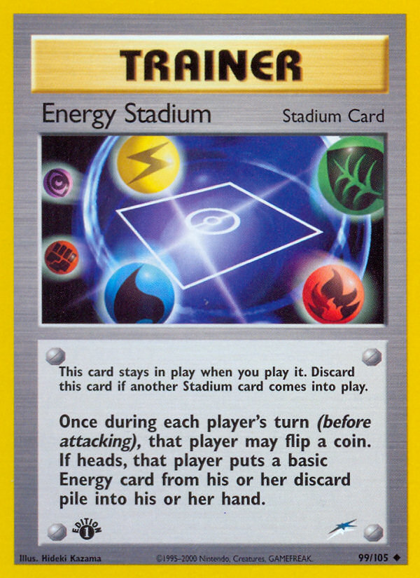 Energy Stadium (99/105) [Neo Destiny 1st Edition] | GnG Games