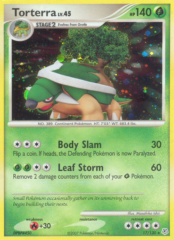 Torterra (17/130) [Diamond & Pearl: Base Set] | GnG Games