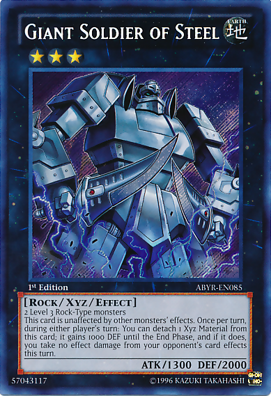Giant Soldier of Steel [ABYR-EN085] Secret Rare | GnG Games