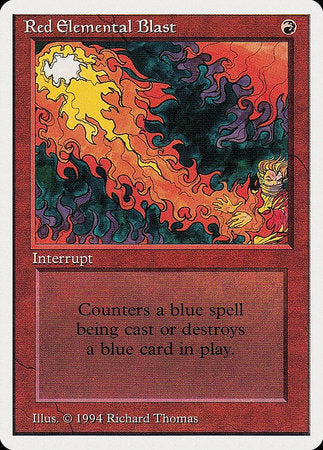 Red Elemental Blast [Summer Magic / Edgar] | GnG Games