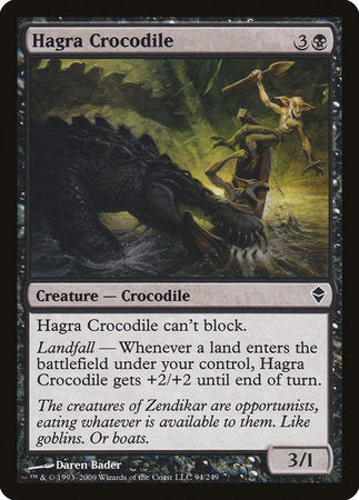 Hagra Crocodile [Zendikar] | GnG Games