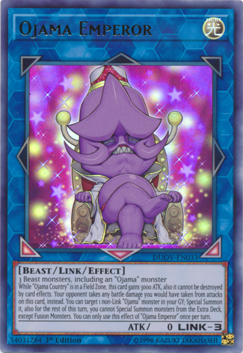 Ojama Emperor [DUOV-EN033] Ultra Rare | GnG Games