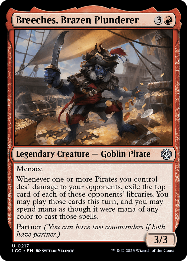 Breeches, Brazen Plunderer [The Lost Caverns of Ixalan Commander] | GnG Games