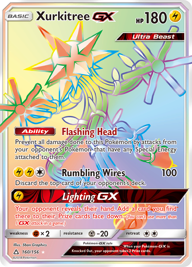 Xurkitree GX (160/156) [Sun & Moon: Ultra Prism] | GnG Games