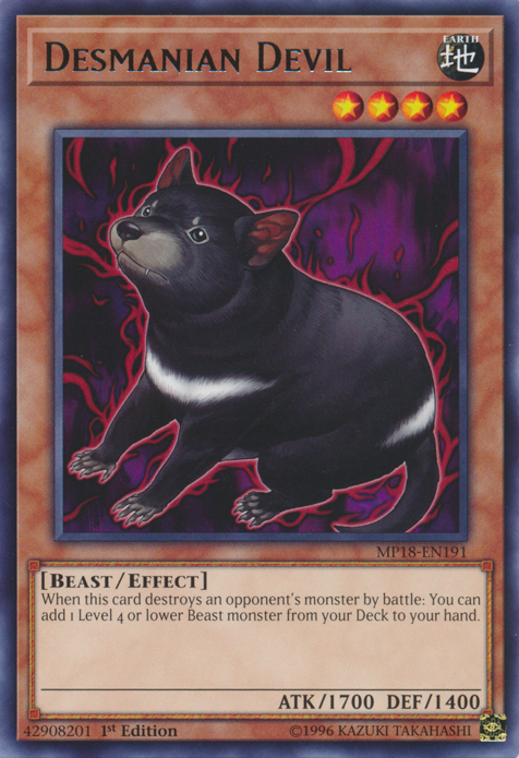 Desmanian Devil [MP18-EN191] Rare | GnG Games