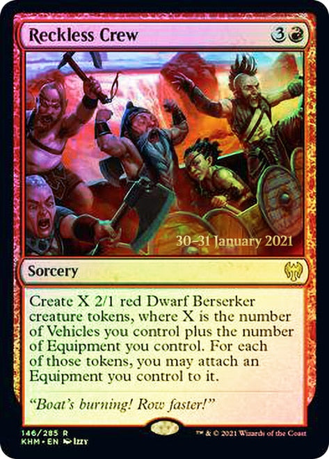 Reckless Crew  [Kaldheim Prerelease Promos] | GnG Games