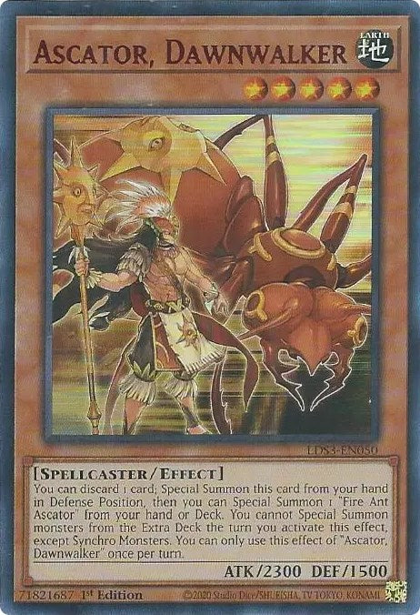 Ascator, Dawnwalker (Red) [LDS3-EN050] Ultra Rare | GnG Games