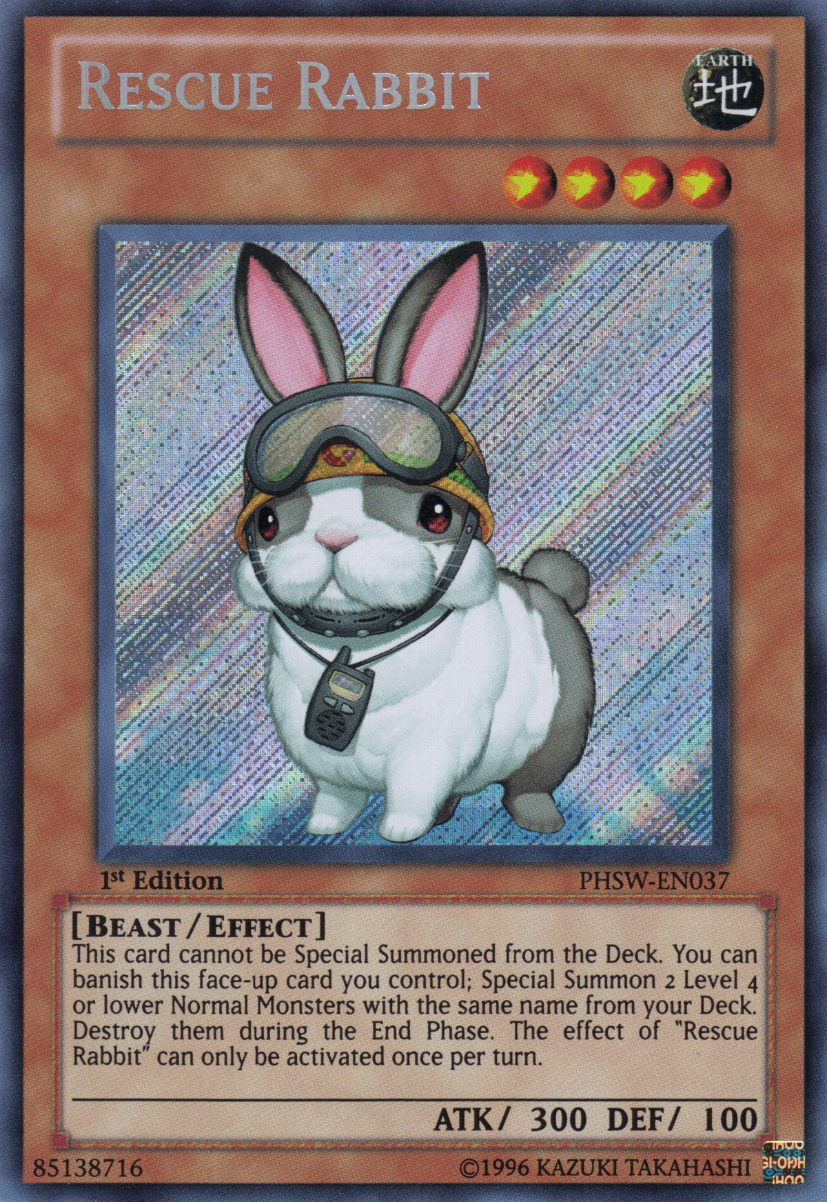 Rescue Rabbit [PHSW-EN037] Secret Rare | GnG Games