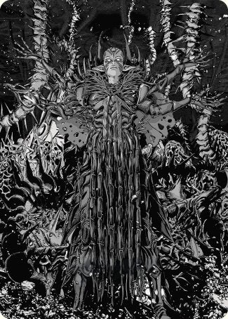 Nissa, Ascended Animist Art Card [Phyrexia: All Will Be One Art Series] | GnG Games